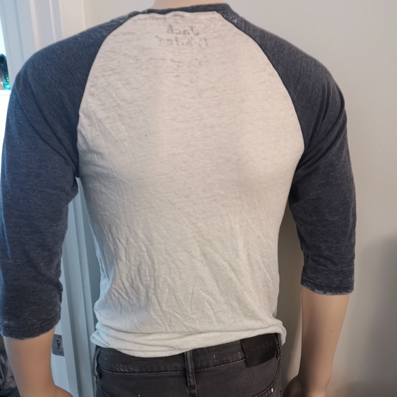 💎Jack of All Trades Rolling Stones 3/4 Sleeve Band Tee 🌹 - Picture 5 of 7